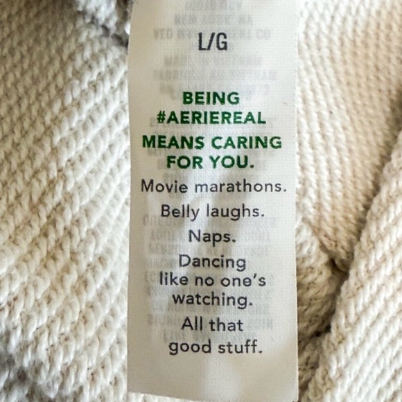 Aerie Don’t be crabby Sweatshirt - Sz Large - Picture 6 of 7